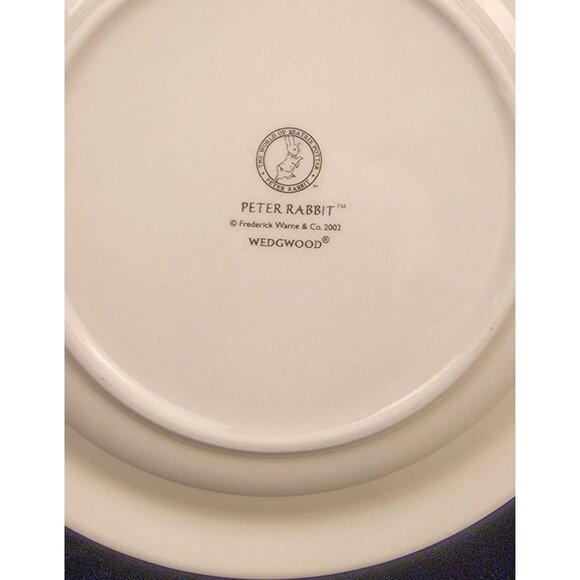 Vintage Wedgwood Peter Rabit Christening Plate from the Stories of Beatrix Potte - Picture 3 of 9